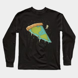 Pizza Earth  by Tobe Fonseca Long Sleeve T-Shirt